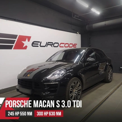 Чип тюнинг Porsche Macan S Diesel 245hp